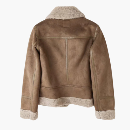 Warm Women's Fleece Lined Zip Up Jacket