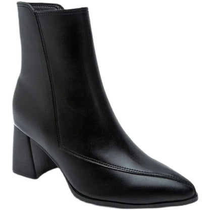 Ladies Ankle Leather Boots