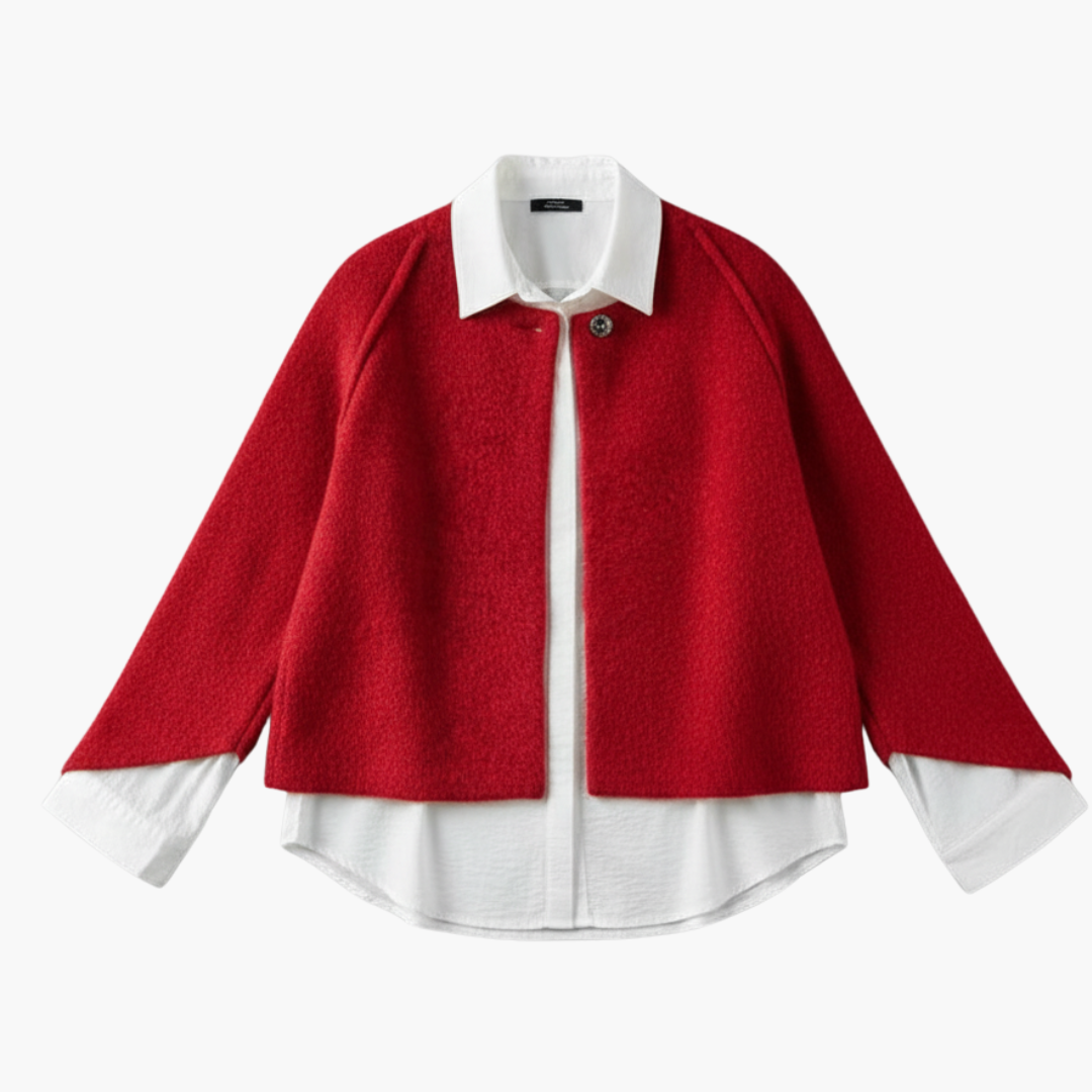 Ladies Classic Crew Neck Jacket - Olytrend