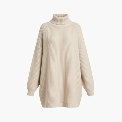 Cozy Women's Crew Neck Oversized Jumper Sweater - Olytrend