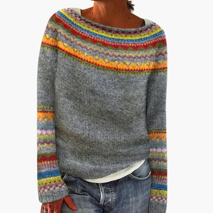 Classic Fit Crew Neck Women's Sweater