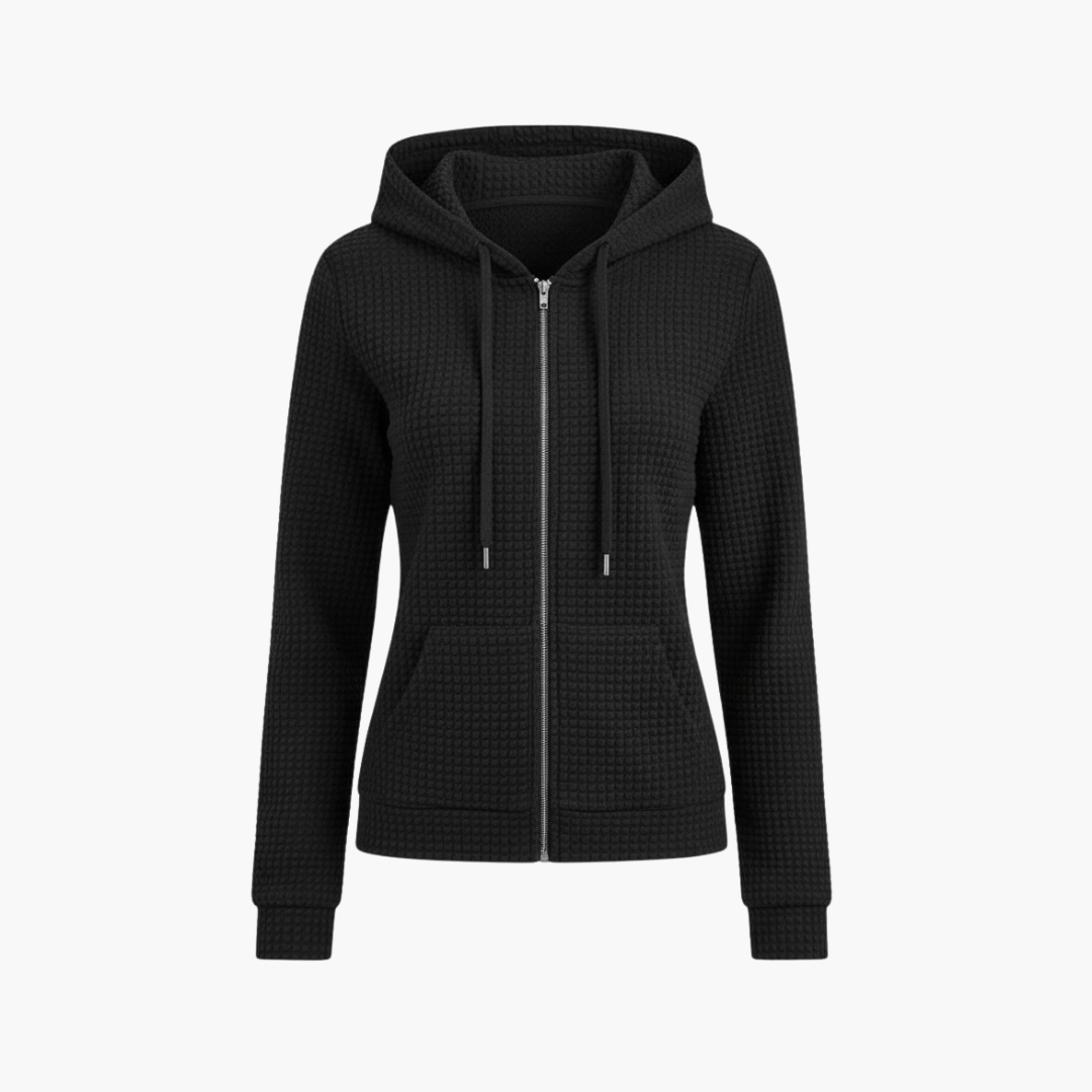 Ladies' Pullover Hooded Sweatshirt with Adjustable Hood - Olytrend
