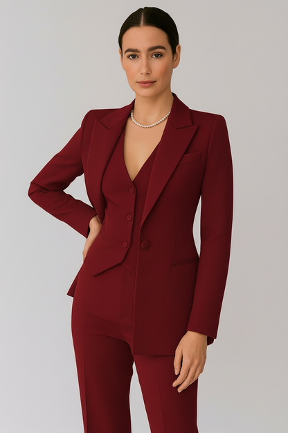 Classic 3-Piece Ladies Suit Set