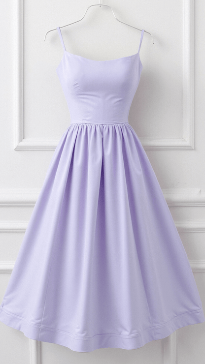 Elegant A-Line Knee Length Party Dress