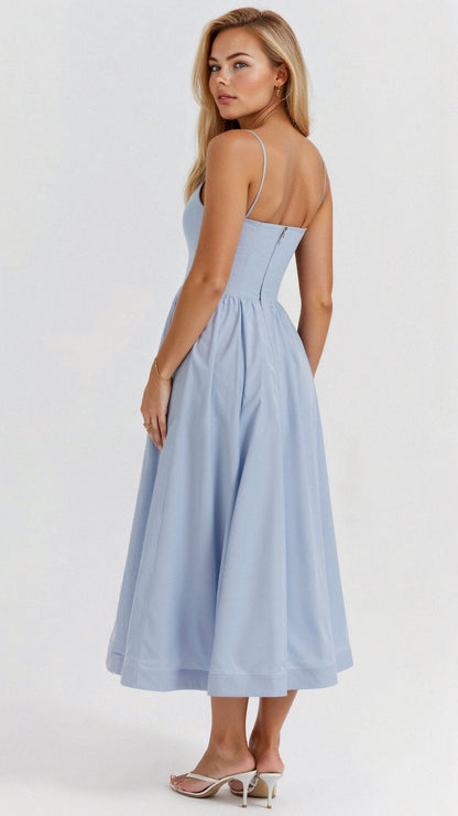 Elegant A-Line Knee Length Party Dress