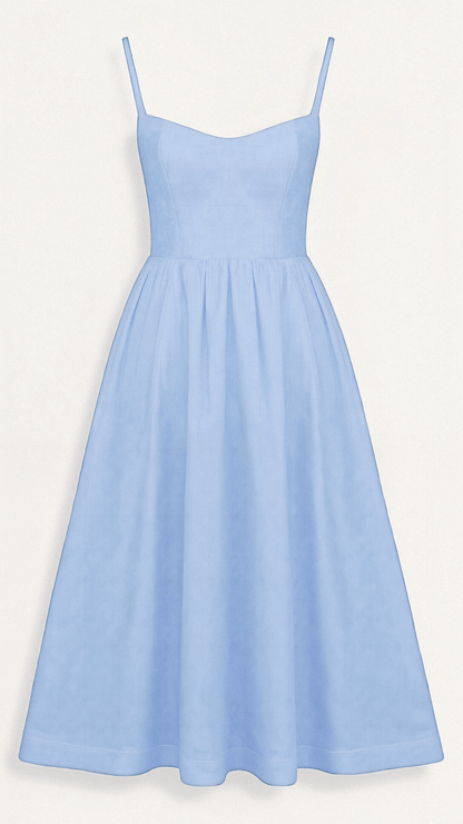 Elegant A-Line Knee Length Party Dress