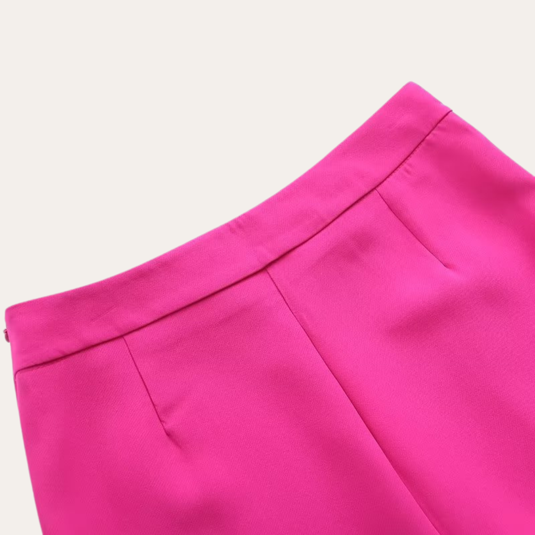 Elegant Ladies Suit Jacket and Trousers Pants Set