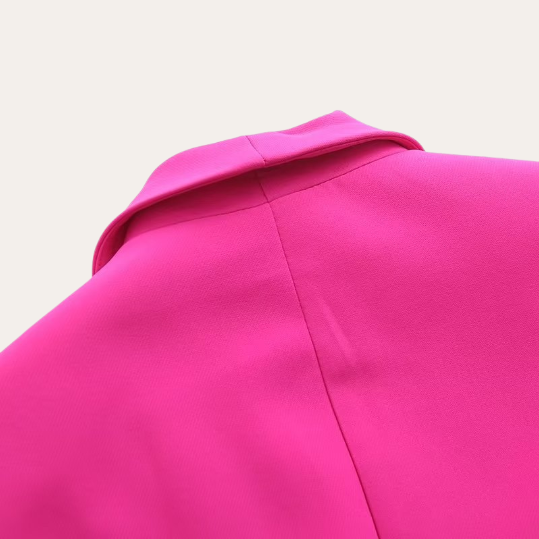 Elegant Ladies Suit Jacket and Trousers Pants Set