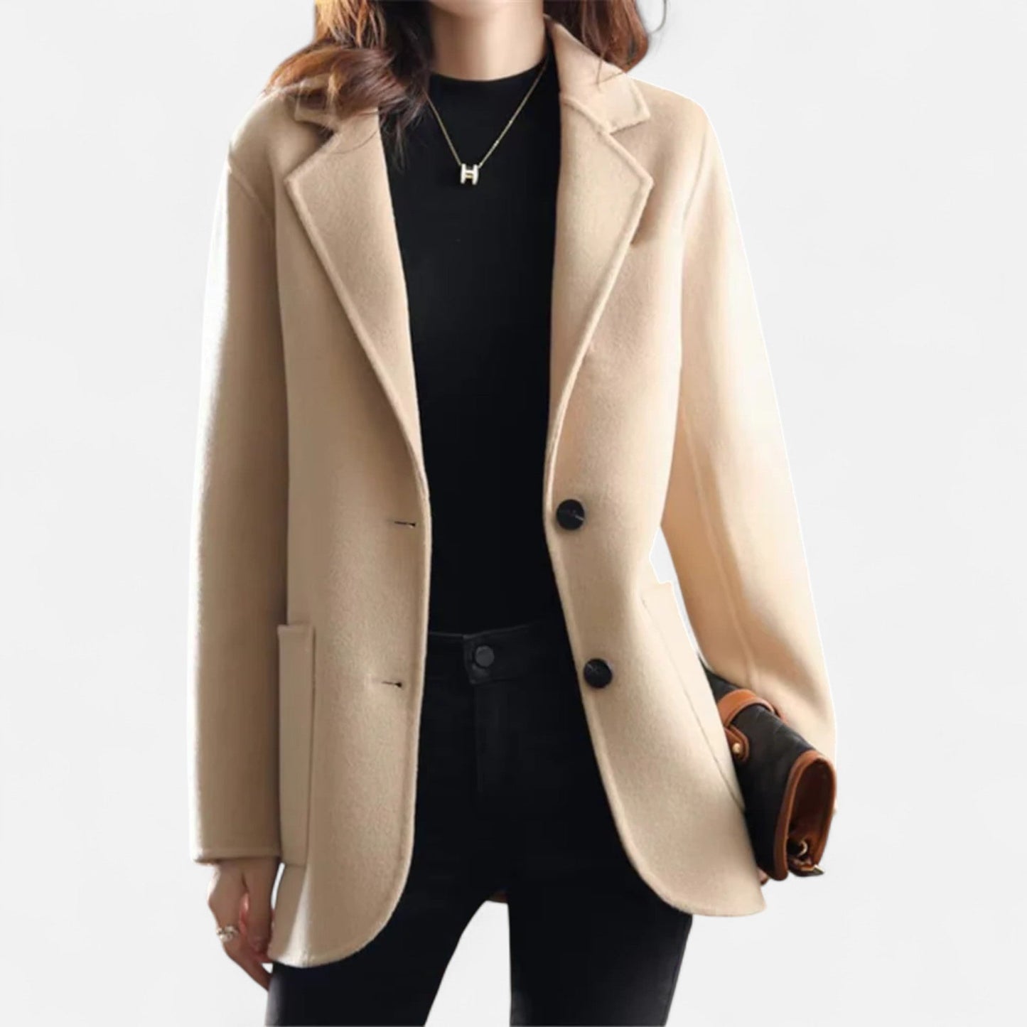 Elegant Ladies Blazer Jacket - Classic Fit Coat - Nocini