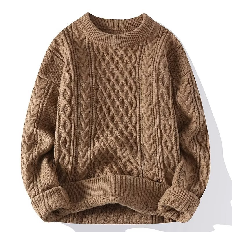 Thick Soft Cable Knit Women's Sweater
