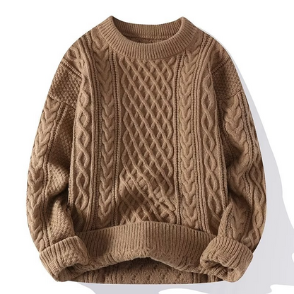 Thick Soft Cable Knit Women's Sweater