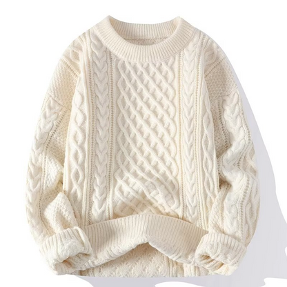 Thick Soft Cable Knit Women's Sweater - Nocini
