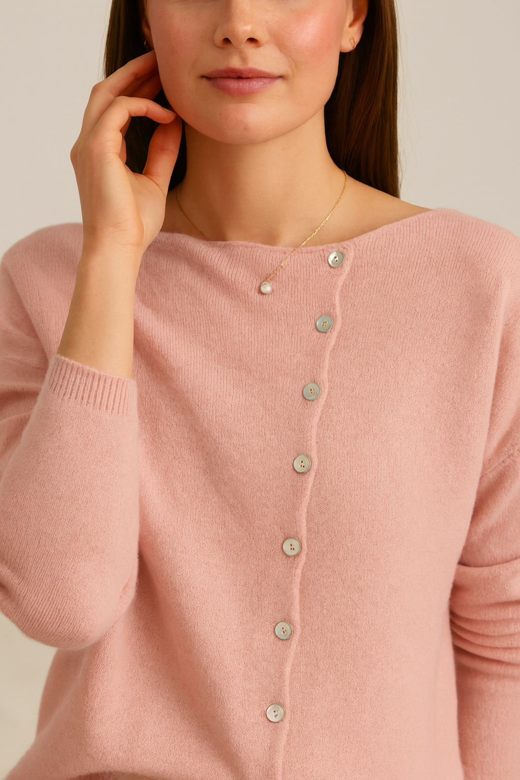 Stylish Open Front Women's Cardigan Sweater