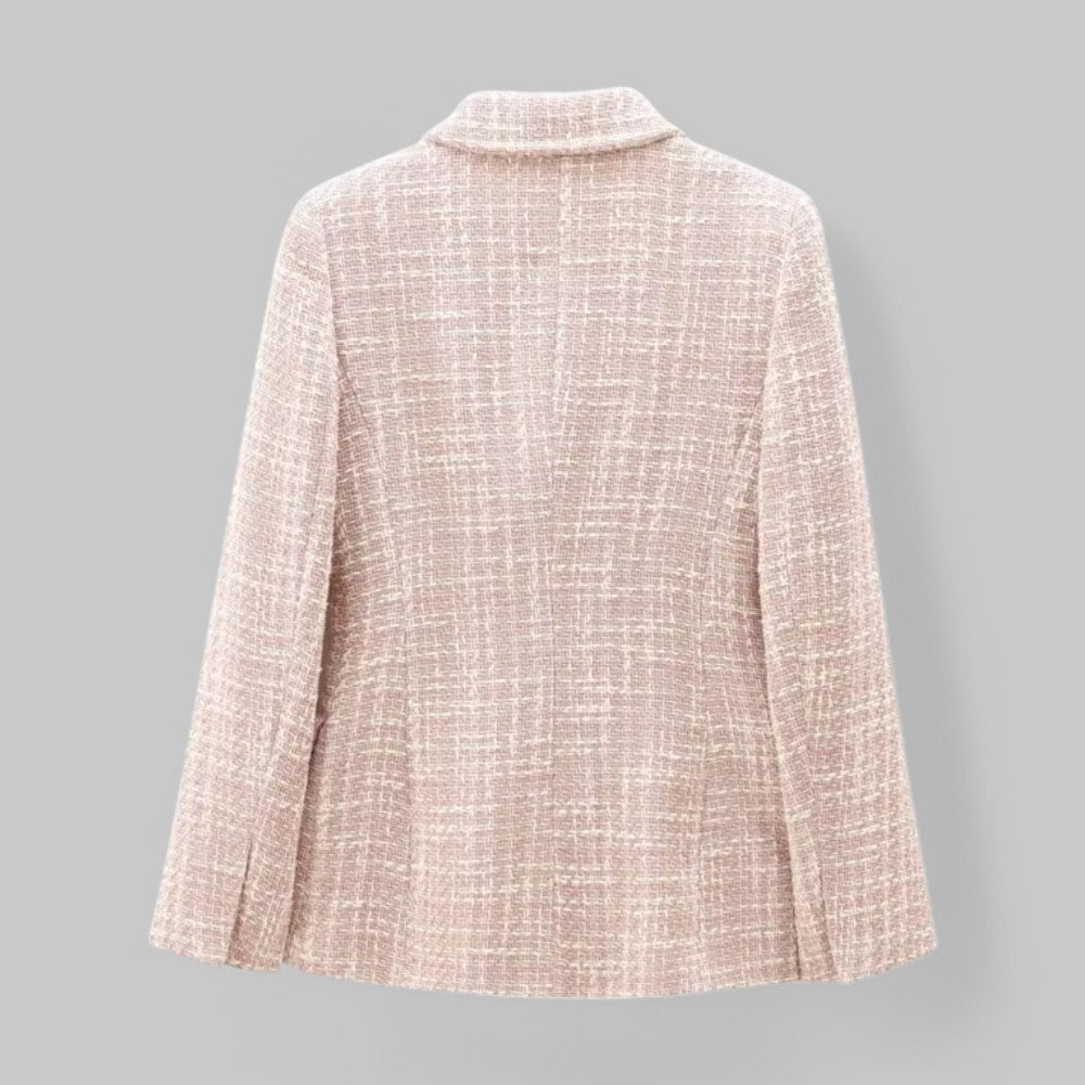 Elegant Rose Ladies Tailored Jacket