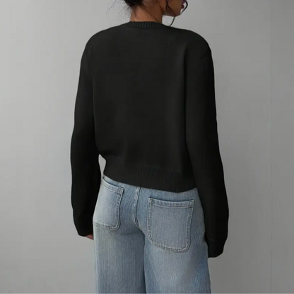 Comfy Short Cardigan - Soft Knit for Women