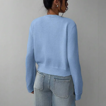 Comfy Short Cardigan - Soft Knit for Women