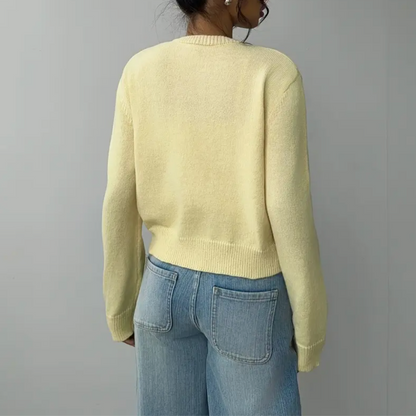 Comfy Short Cardigan - Soft Knit for Women