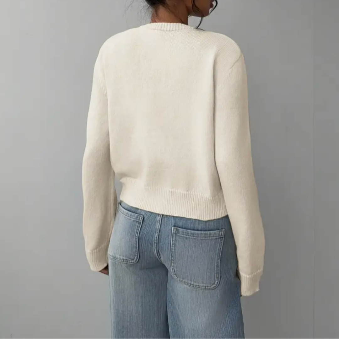 Comfy Short Cardigan - Soft Knit for Women