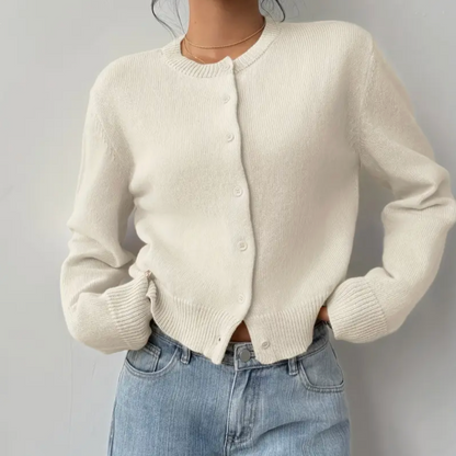 Comfy Short Cardigan - Soft Knit for Women