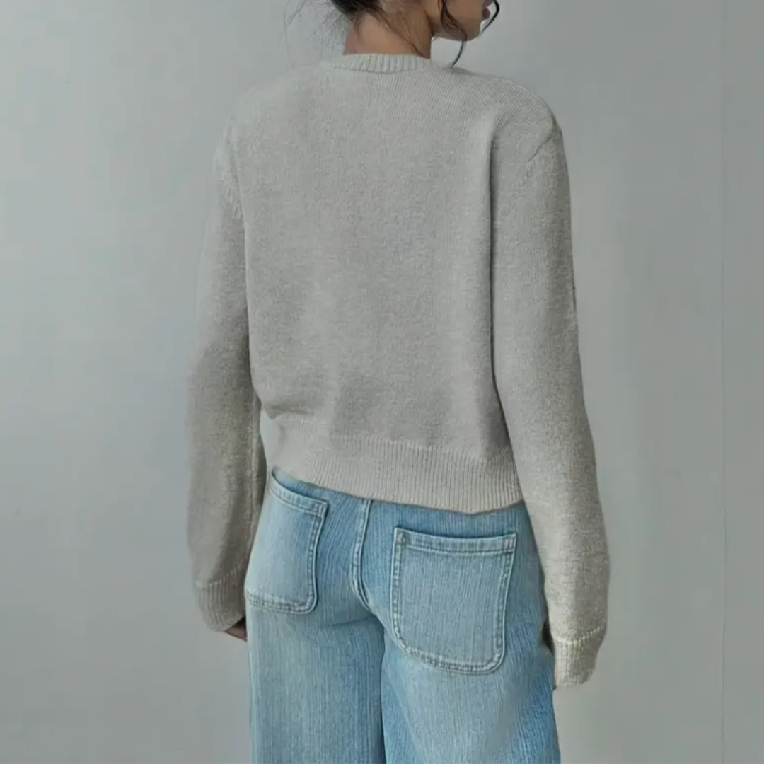 Comfy Short Cardigan - Soft Knit for Women