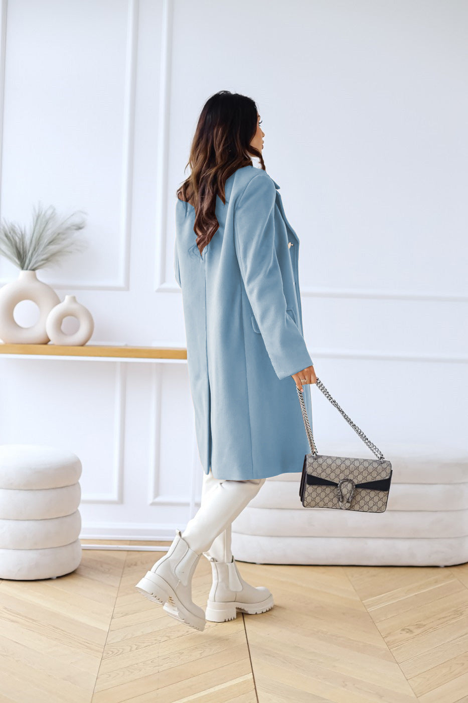 Warm Women's Classic Double Layer Winter Coat
