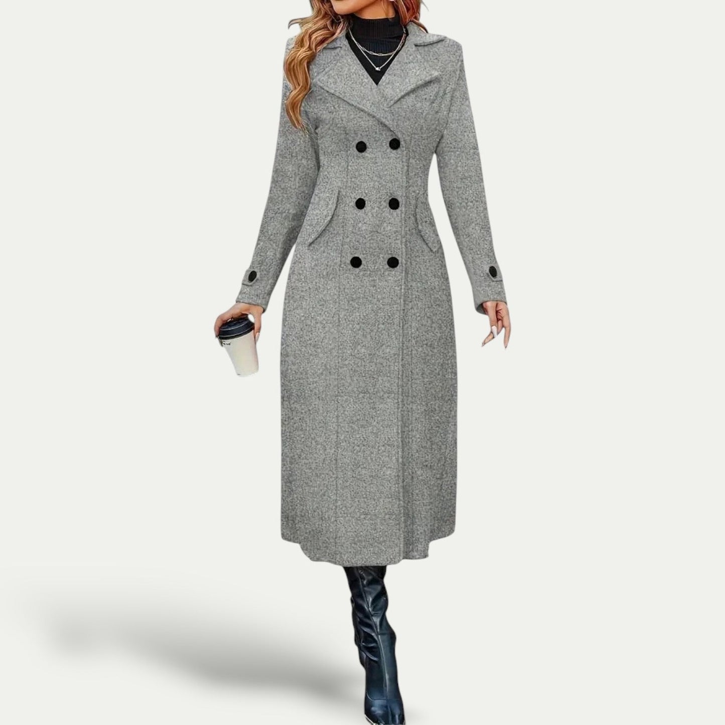 Warm Womens Winter Overcoat