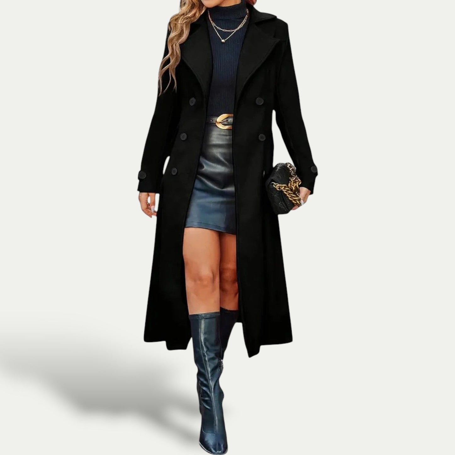 Warm Womens Winter Overcoat