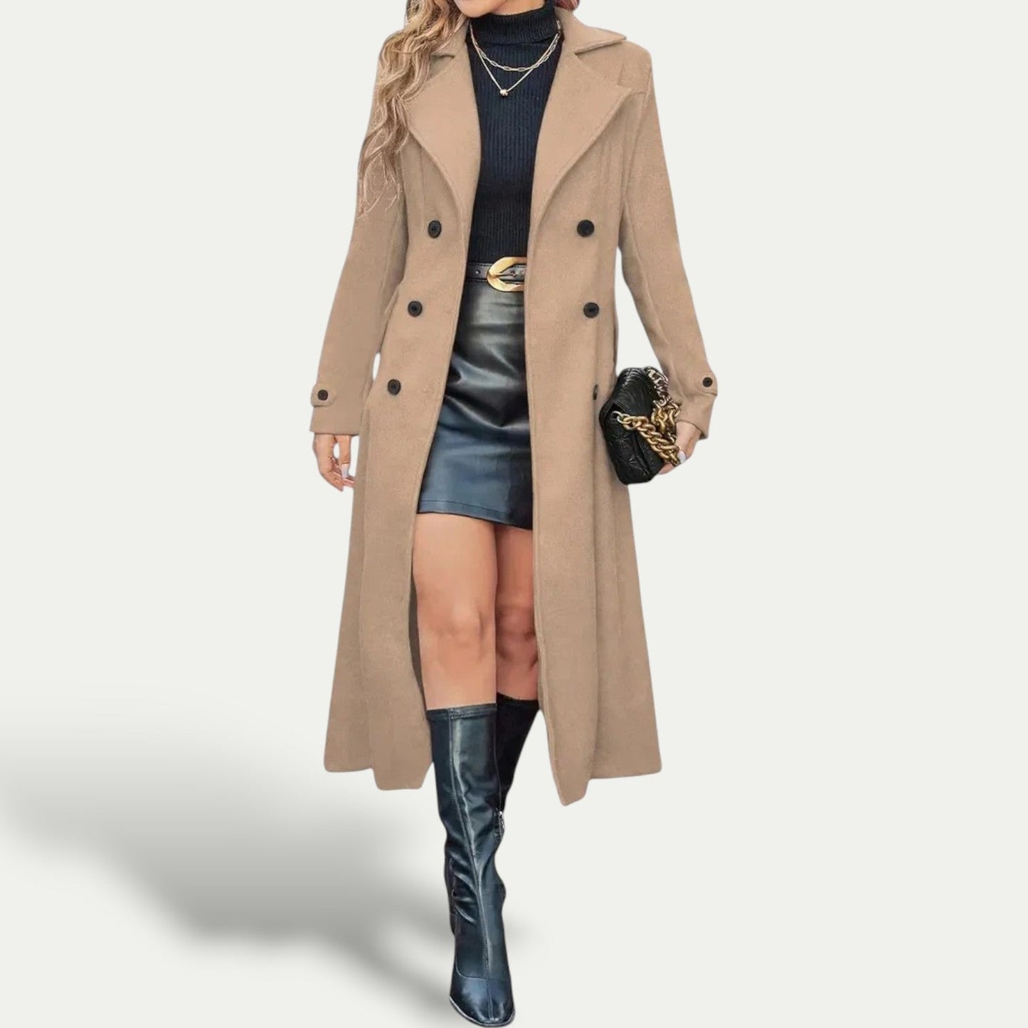 Warm Womens Winter Overcoat