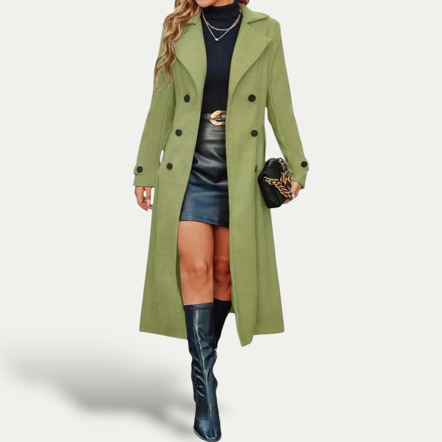 Warm Womens Winter Overcoat