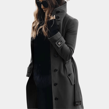 Classic Women's Winter Trench Coat