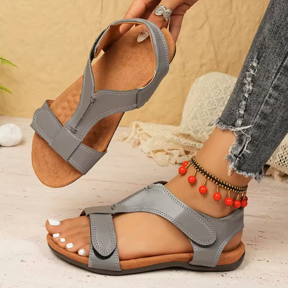 Comfortable Summer Toe Strap Heeled Sandals