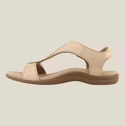 Comfortable Summer Toe Strap Heeled Sandals