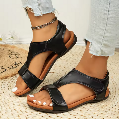 Comfortable Summer Toe Strap Heeled Sandals - Nocini