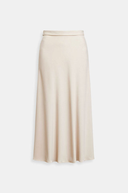 Elegant High Waist Long Skirt for Daily Wear