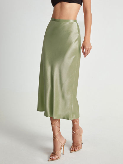 Stylish Mid Waist Summer Skirt