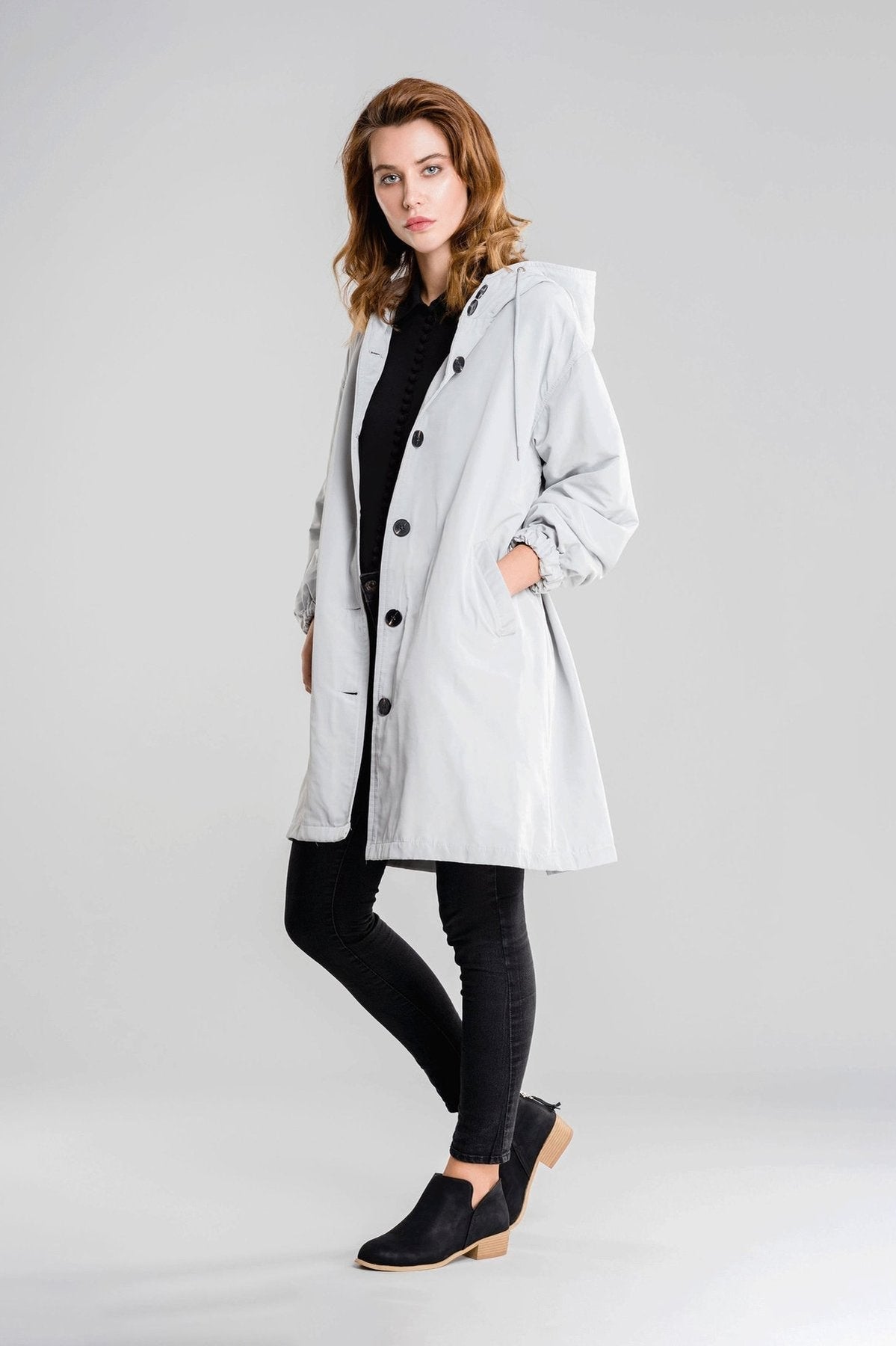 Ladies Waterproof Parka Coat for Everyday Wear - Nocini