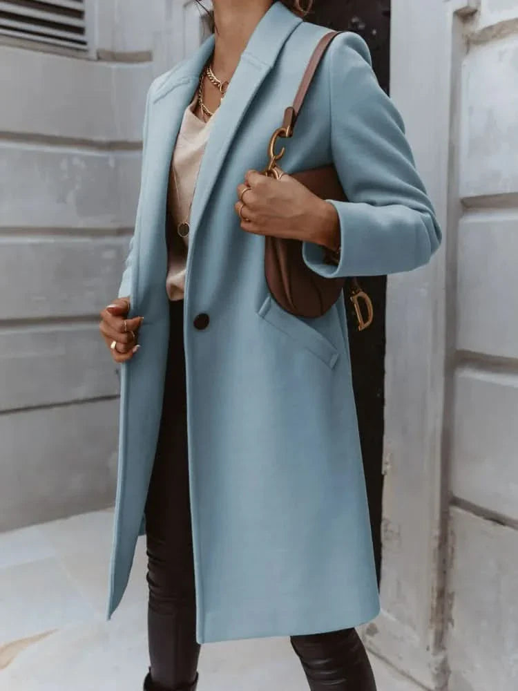 Elegant Ladies' Winter Trench Coat