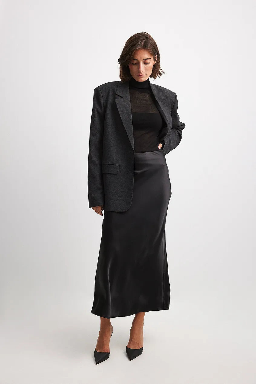 Elegant Long Skirt for Women Formal Occasions - Nocini