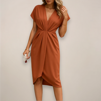 Elegant Casual Wrap Dress for Women