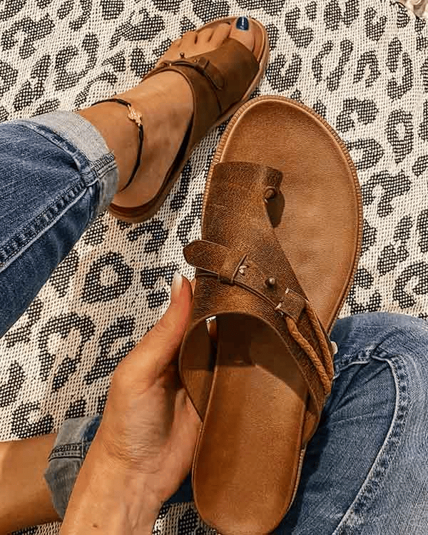 Comfortable Buckle Women's Summer Sandals for Everyday Wear