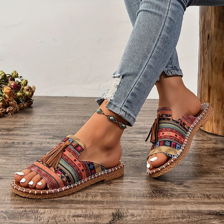 Comfortable Summer Toe Loop Sandals for Women