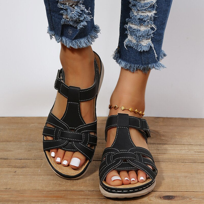 Comfy Women's Hiking Platform Sandals for Outdoor Fun