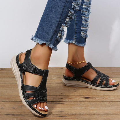 Comfy Women's Hiking Platform Sandals for Outdoor Fun