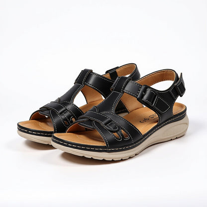 Comfy Women's Hiking Platform Sandals for Outdoor Fun - Nocini