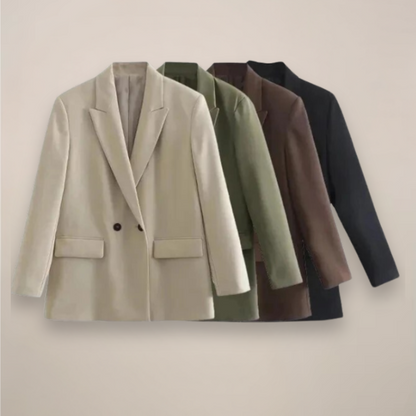 Stylish Large Fit Pea Coat Jacket - Nocini