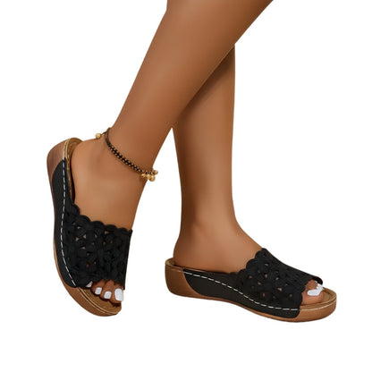 Pretty Buckle High Heel Summer Sandals