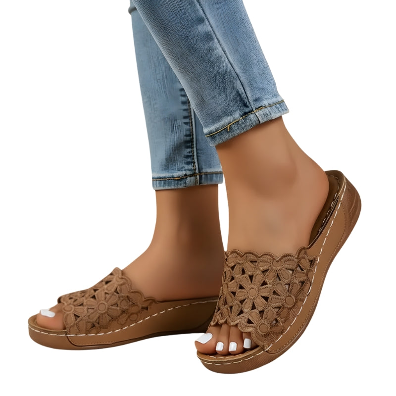 Pretty Buckle High Heel Summer Sandals - Nocini