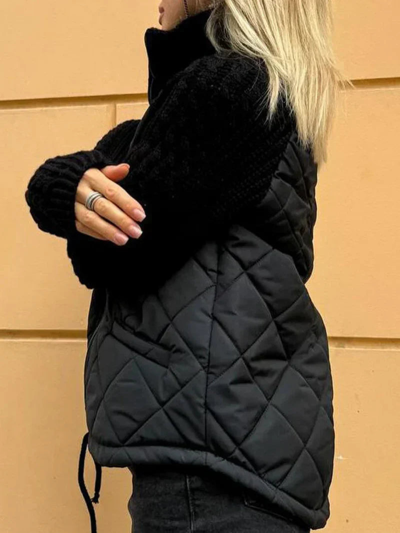 Stylish Padded Quilted Coat for Everyday Wear