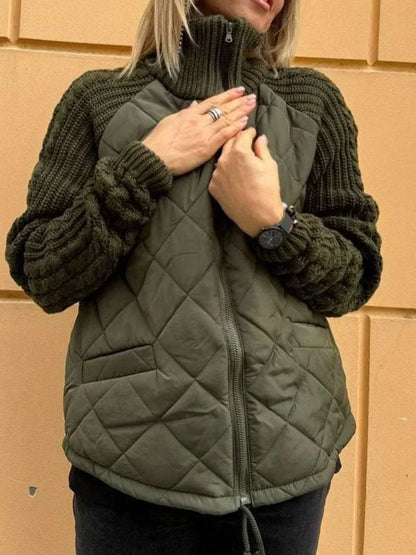 Stylish Padded Quilted Coat for Everyday Wear