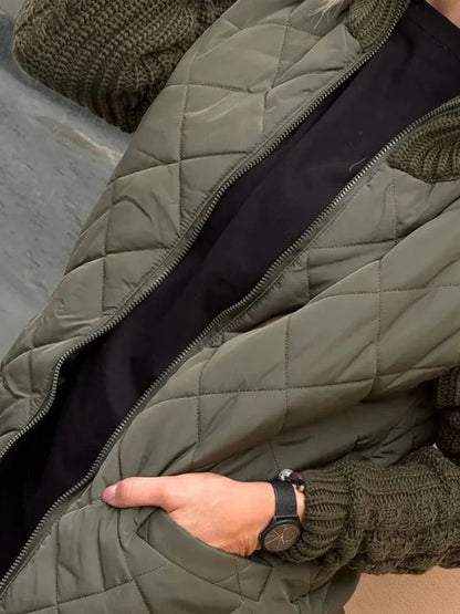 Stylish Padded Quilted Coat for Everyday Wear